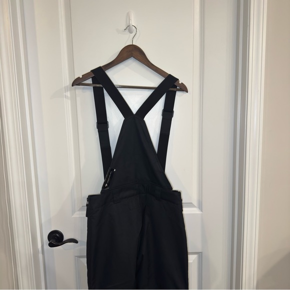 Obermeyer Axiom FZ Suspender Overalls Ski Snow Bibs in Black - Picture 6 of 8